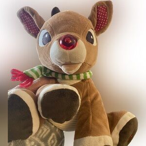 Rudolph The Red Nosed Reindeer Plush Christmas 10" fl pick 3 $9 items for $15